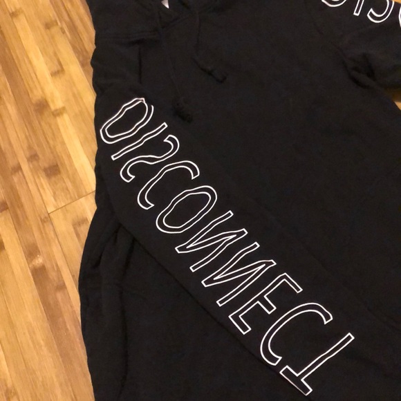 Divided Hooded Sweater Dress - Picture 3 of 4